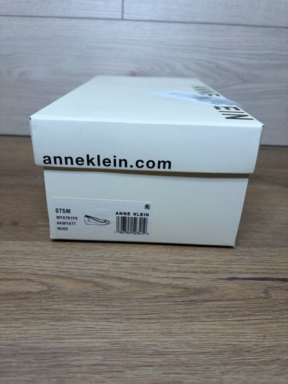 Anne Klein Wyatt Stretch Wedge Pink Shoes 7.5M - Picture 6 of 6